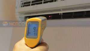 бесконтактный инфракрасный термометр для климатической техники