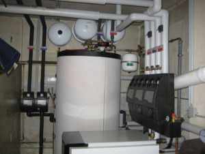 Блок управления отоплением в многоквартирном доме