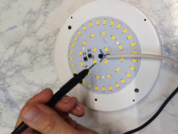 Самостоятельный ремонт светодиодного осветительного прибора