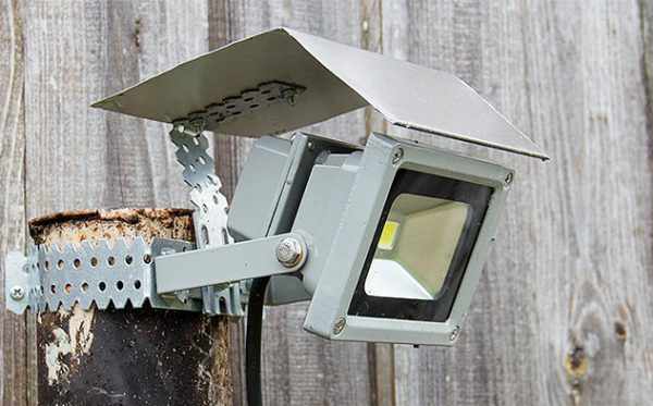 Правила установки и эксплуатации прожектора уличного освещения