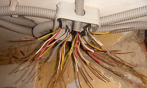 При монтаже электропроводки нужно определить необходимое сечение кабеля