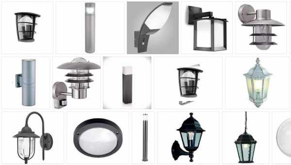 Разновидности уличных светильников для загородного дома