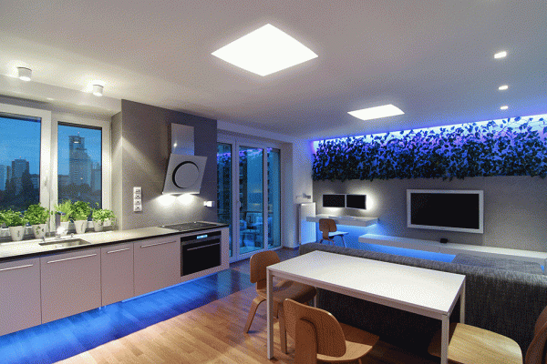 Естественное и искусственное освещение в квартире
