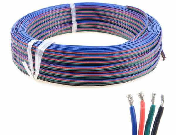 Электрический кабель для RGB гирлянды