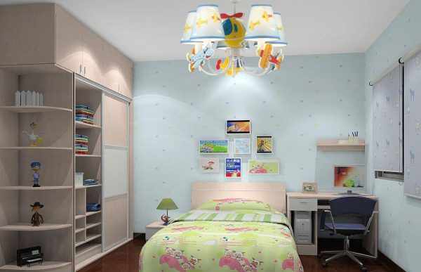 Люстра в детской комнате должна обеспечивать качественное основное освещение