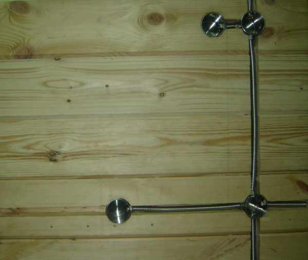 Монтаж металлических подрозетников в деревянной стене