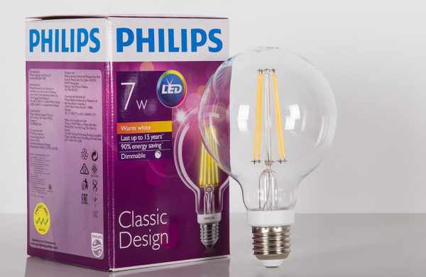 Филаментная лампа Philips