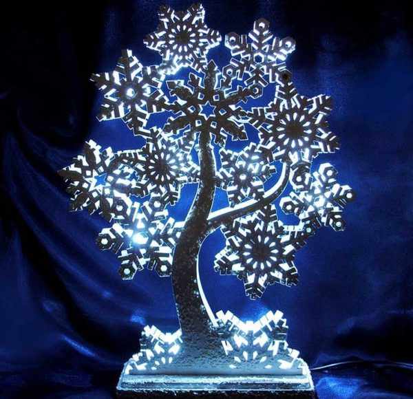 Новогодний светильник Праздничное дерево