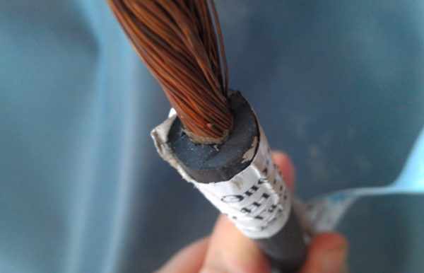 Одножильный кабель