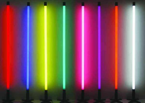 Неоновые лампы разного цвета