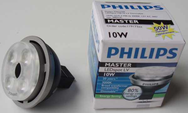 Светодиодная лампа Philips на 12 вольт